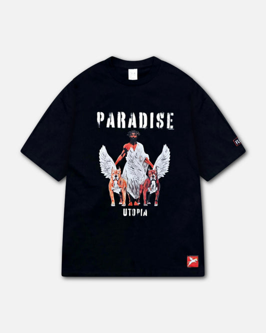 Paradise Promise Keeper Streetwear Black Tee