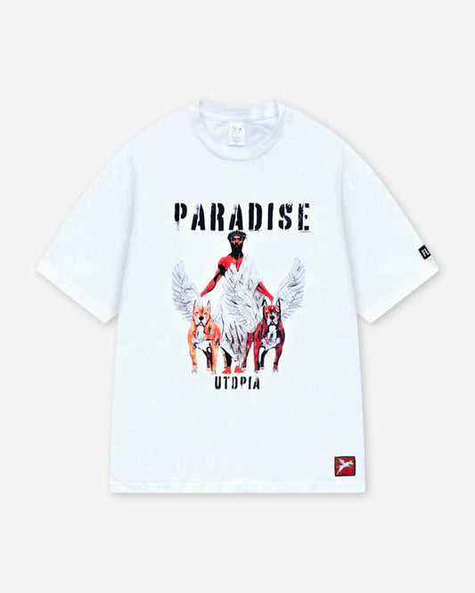 Paradise Promise Keeper White Streetwear Tee