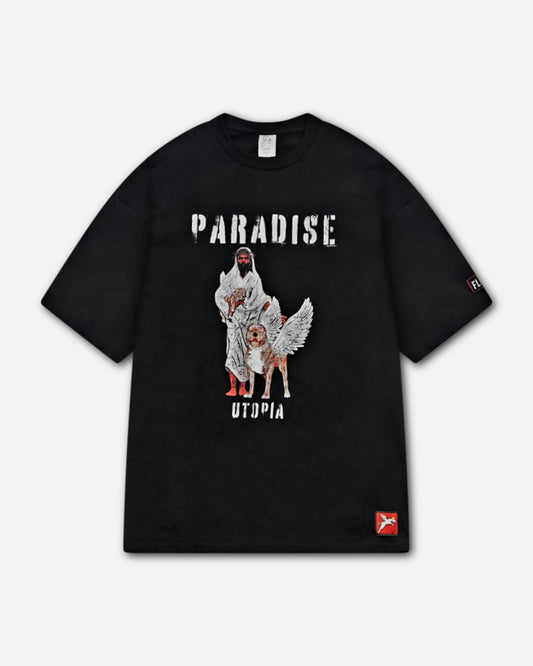 Paradise Good Shepard Black Streetwear Tee