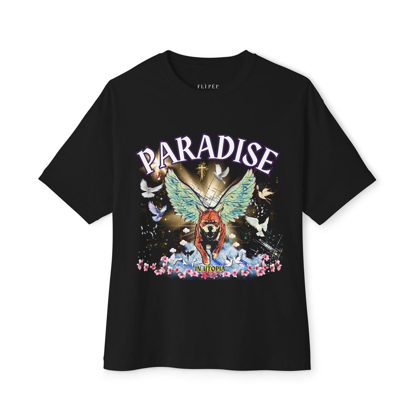 Paradise Purple Reign Oversized Boxy Tee