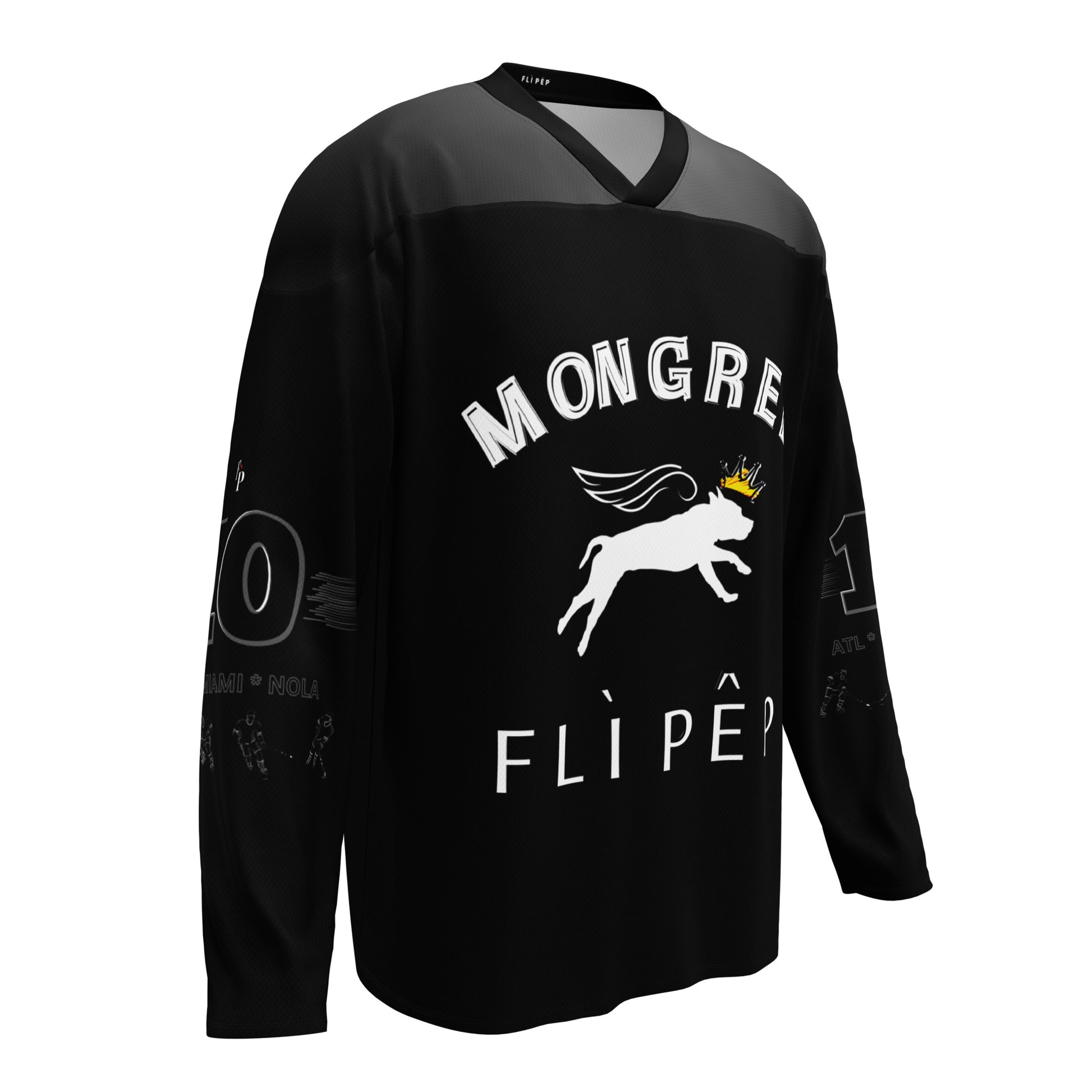 Mongrel Relaxed Fit Recycled Hockey Fan Jersey - FLÌ PÊP™