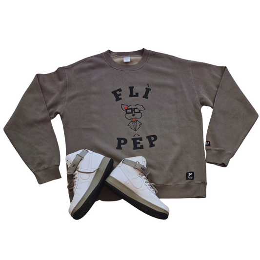 Collegiate Prep MENS RELAX FADED CREW