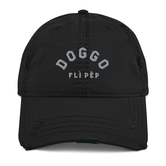 Doggo Distressed Embroidered Hat