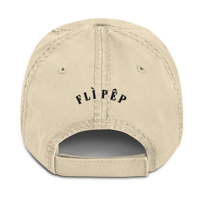 Logo 3D Embroidered Distressed Hat - FLÌ PÊP™