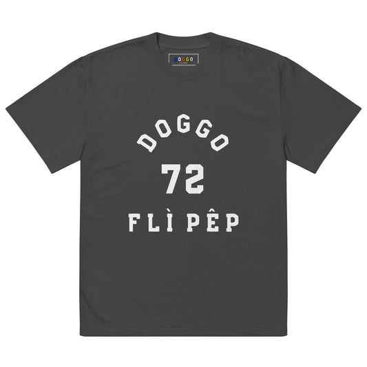 Doggo 72 Oversized Faded Tee - FLÌ PÊP™