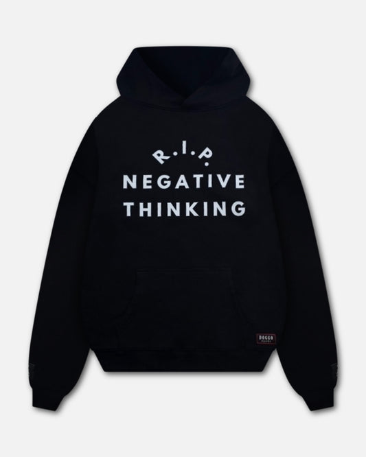 RIP Negative Thinking Premium Oversize Plush Hoodie + FREE TEE