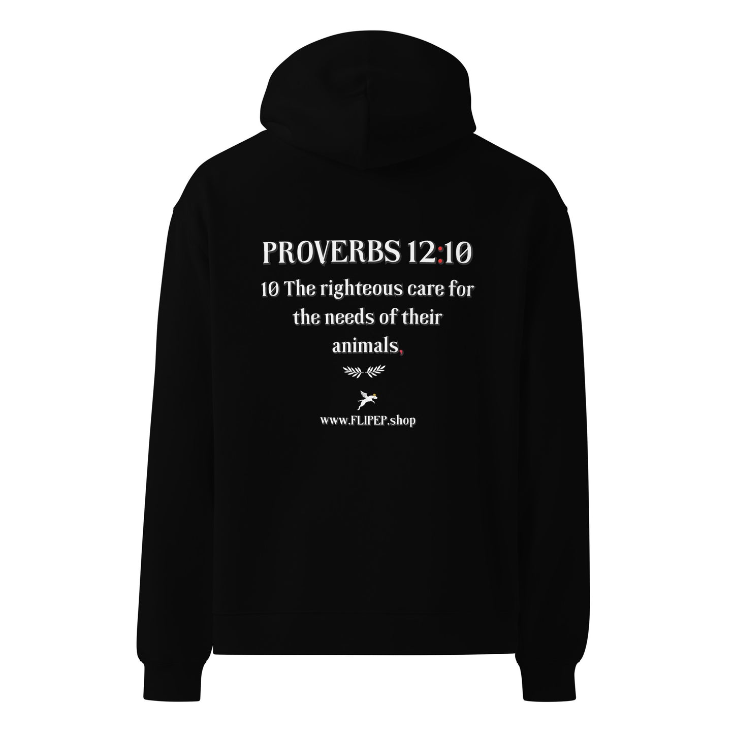 Doggo Proverbs 12:10 Classic Unisex Oversized Hoodie