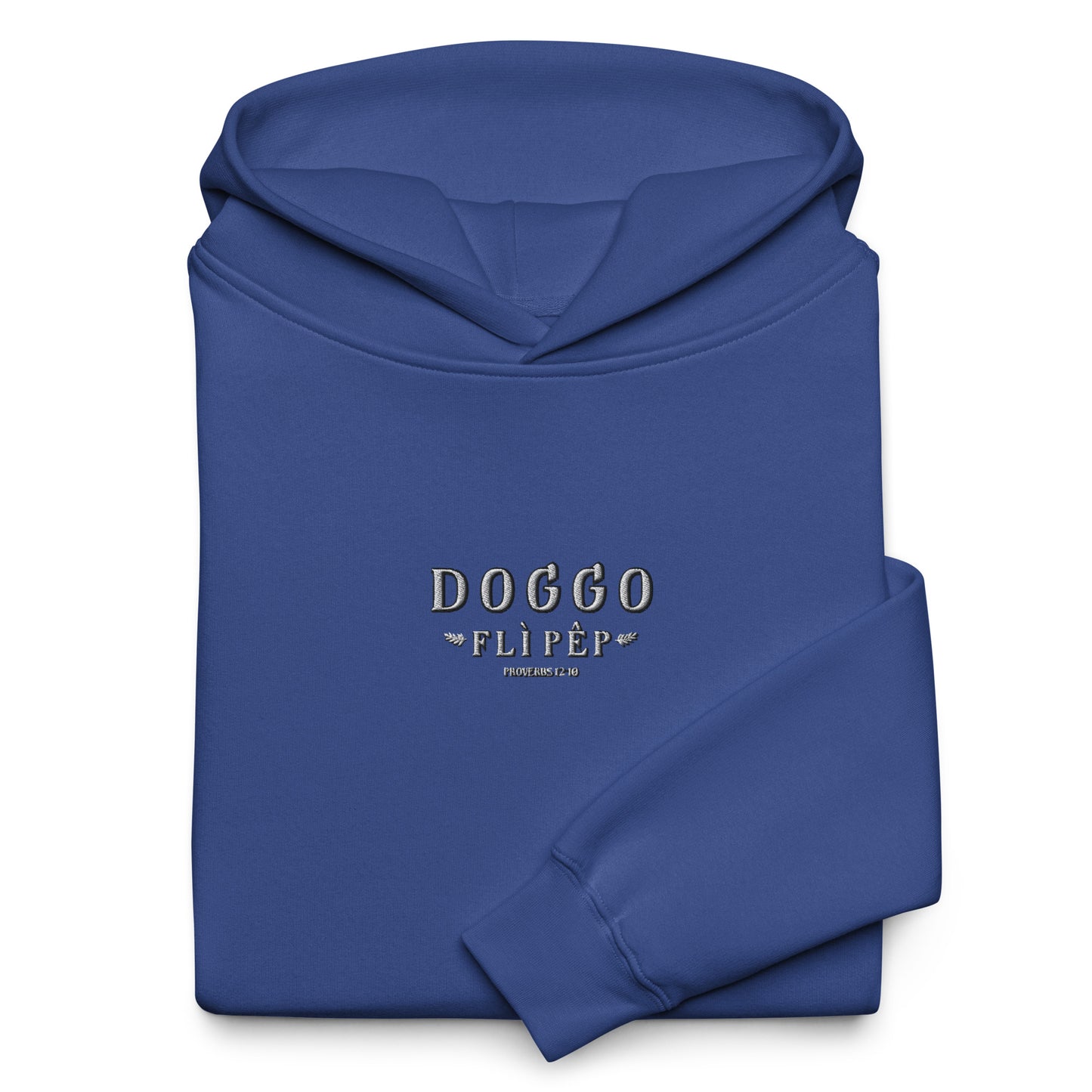 Doggo Proverbs 12:10 Classic Unisex Oversized Hoodie