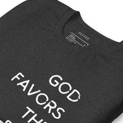 God Favors the Dog Owner Cotton Tee